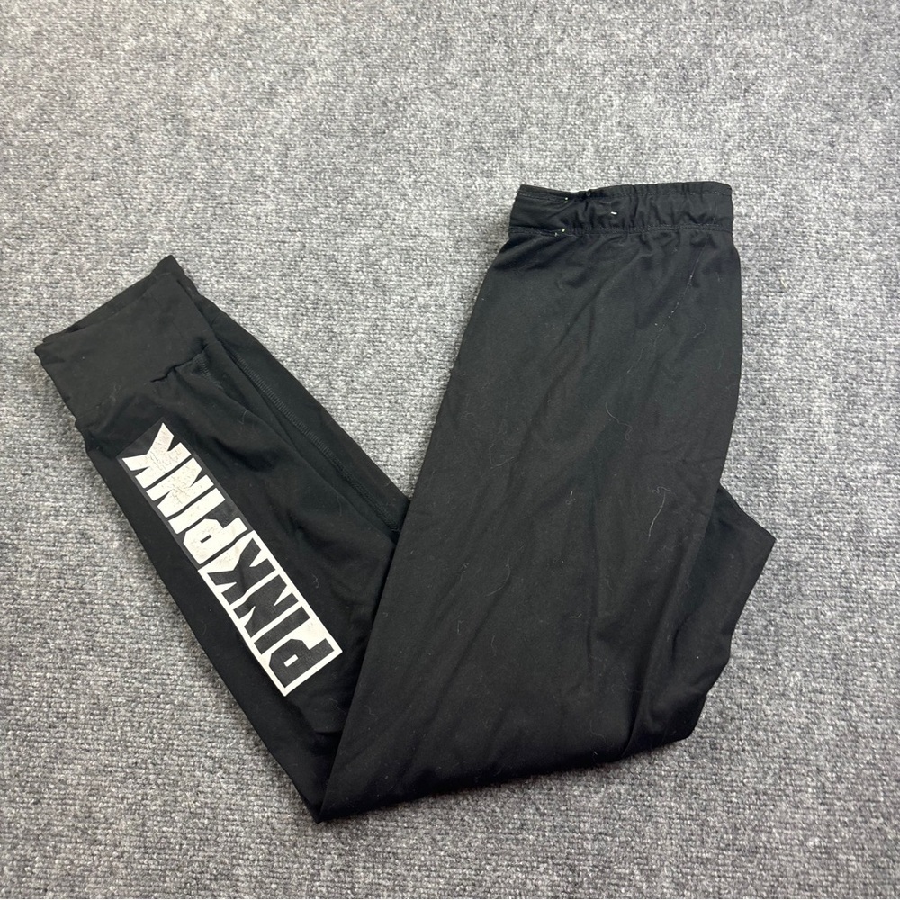 PINK by Victoria’s Secret Black Ultimate Yoga Joggers size: Medium